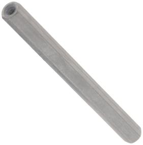 img 2 attached to 🔩 Aluminum Hex Standoff, Plain Finish, Female, Right Hand, #6-32 Screw Size, 3/4" Length - Pack of 25