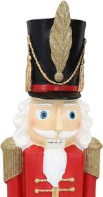 img 1 attached to Рождественский декор Sunnydaze Nutcracker Polyresin