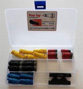 img 2 attached to 🔌 Posi-Tap Connectors Kit: Easy Wire Connections for Various Gauges, with Fuseholders Included!