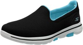 img 4 attached to 👟 Skechers Women's Go Walk 5-Fantasy Sneaker: Unleash Your Feet's Fashion and Comfort