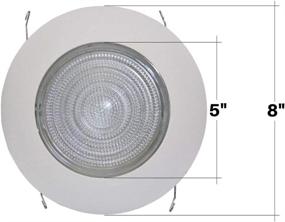 img 1 attached to Улучшите свое пространство с освещением от Four Bros Lighting FLP Fresnel Locations Shower