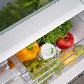 img 2 attached to 🥬 Enhanced GreenSaver Standing Crisper Drawer Insert by OXO Good Grips (2 Pack)