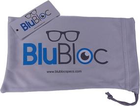 img 1 attached to 🕶️ Солнцезащитные очки BluBloc Fit-Over FL-41 с блокировкой синего света: ваше решение от мигрени и чувствительности к свету на улице! Унисекс, оснащены линзами для наружного использования.