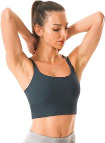 img 3 attached to Rocorose Removable Crisscross Wireless Bralette Sports & Fitness for Other Sports