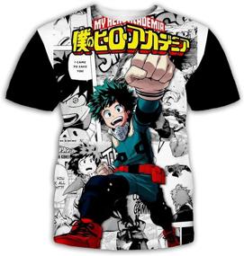 img 3 attached to Academia Unisex T Shirt Graphic Clothes Boys' Clothing