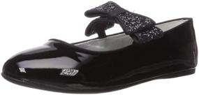 img 4 attached to 🩰 NINA Zondra Ballet Patent Medium Girls' Flats