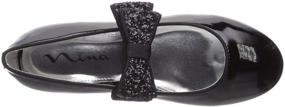 img 1 attached to 🩰 NINA Zondra Ballet Patent Medium Girls' Flats