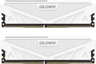 gloway озу ddr4 32 гб (2x16 гб) 3200 мгц pc4-25600 cl16 1.35 в udimm алюминиевый комплект - white: увеличьте скорость и производительность вашего компьютера! логотип