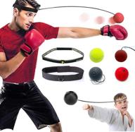 🥊 ultimate boxing reflex ball set - 4 balls, 2 headbands - improve speed, reactions, coordination - ideal boxing equipment for kids and adults logo