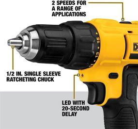 img 2 attached to 🔩 Dewalt DCD771C2 Compact Cordless Lithium Ion Drill