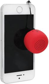 img 2 attached to 🔊 Самый маленький портативный Bluetooth-динамик в мире - исключительное качество звука и расширенный диапазон - кнопка для селфи и ответ на звонки - компактный и совместим с последними моделями телефонов (черный)