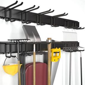 img 4 attached to 🔧 T-SIGN Heavy-Duty Garage Organizer Rack with Reinforced Design