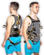 versatile kiting harness: kitesurfing & paragliding equipment for ground handling logo