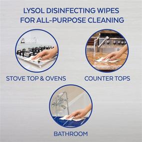 img 1 attached to 🧼 Lysol Dual Action Value Pack Citrus Scent Disinfecting Wipes - 105 Count