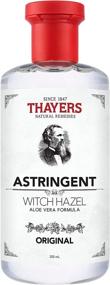 img 4 attached to 🍃 12 ounce bottle of THAYERS Original Witch Hazel Astringent with Aloe Vera