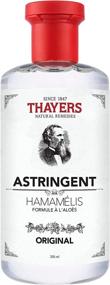 img 3 attached to 🍃 12 ounce bottle of THAYERS Original Witch Hazel Astringent with Aloe Vera