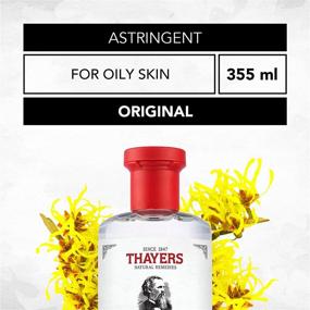 img 1 attached to 🍃 12 ounce bottle of THAYERS Original Witch Hazel Astringent with Aloe Vera