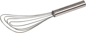 img 1 attached to 🥄 Prepworks by Progressive 10-inch Flat Whisk: Handheld Steel Wire Whisk Ideal for Whisking, Flat Roux Whisking, Gravy Stirring - BPA Free, Dishwasher Safe