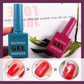 img 2 attached to 💅 Nail Polish Remover Kit - Fast and Easy Gel Soak Off Nail Polish Removal in 3-6 Minutes (2pcs)