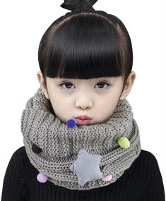 img 3 attached to 🧣 Ipenny Toddler Infinity Thicken Neckerchief: Stylish Boys' Accessories for Cold Weather