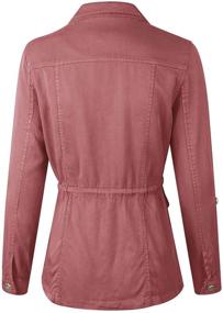 img 2 attached to Makeitmint Womens Utility Light Weight YJZ0067 BLUSH SML Women's Clothing for Coats, Jackets & Vests