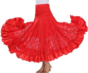 img 3 attached to 💃 Elegant Women's Clothing for Latin Salsa Ballroom Dancing