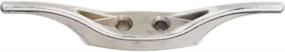 img 1 attached to 🔒 High-Quality Nickel Rope Cleat: National Hardware N223-339 3200BC, 4-inch, Ideal for 1/2-inch Rope