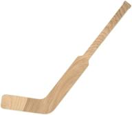 goalie stick wood paintable stainable logo