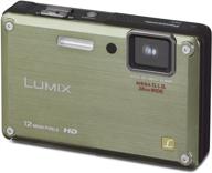 📷 panasonic lumix dmc-ts1 green 12mp digital camera with 4.6x wide angle mega optical image stabilized zoom and 2.7 inch lcd screen logo