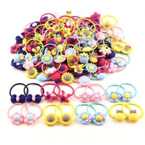 img 4 attached to Ponytail Accessories Toddlers Teenagers Children