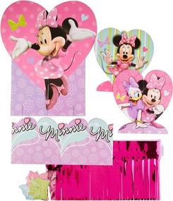 img 1 attached to 🐭 Коллекция столовых декораций Disney Minnie Mouse - вечеринка Аксессуары