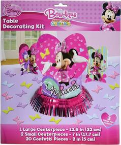 img 2 attached to 🐭 Коллекция столовых декораций Disney Minnie Mouse - вечеринка Аксессуары