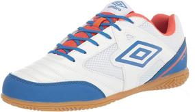 img 4 attached to 👟 Белые кроссовки Umbro Men's Sala для мужчин: Стильная и удобная обувь для мужчин