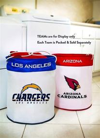 img 1 attached to Плетеные ручки для стирки Angeles Chargers Laundry