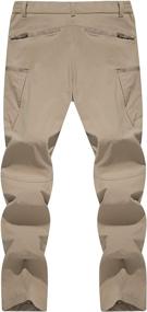 img 3 attached to TACVASEN Tactical Quick Dry Water Resistant Pockets Outdoor Recreation for Outdoor Clothing