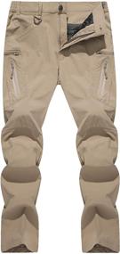 img 4 attached to TACVASEN Tactical Quick Dry Water Resistant Pockets Outdoor Recreation for Outdoor Clothing
