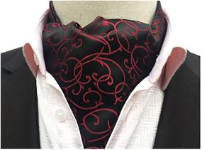 img 2 attached to Secdtie Cravat Woven Tuxedo Formal Men's Accessories