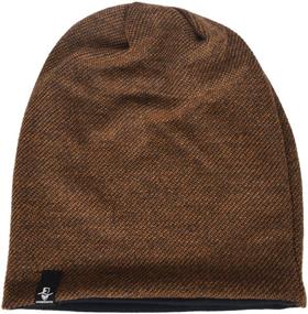 img 3 attached to VECRY Men's Slouchy Beanie Hat - Long Baggy Knit Skull Cap for Hip-hop Style, Winter and Summer B305