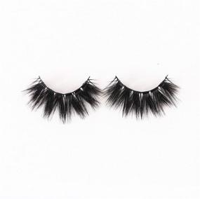 img 1 attached to 20MM Newcally Faux Mink Eyelashes - Dramatic Wispy Long Fake Lashes Pack for Thick Volume and Fluffy Strip Eye Lashes - 12 Pairs Multipack