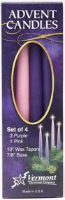 img 1 attached to Christmas Advent Candle Set U S