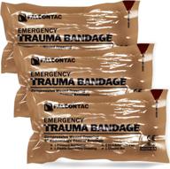 🦅 falcontac israeli 6" emergency compression bandage trauma dressing with double-vacuum sterile packaging логотип