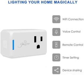 img 3 attached to Jinvoo WIFI 702Mini Plug 4Pack