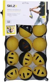 img 3 attached to ⚾ SKLZ Impact Limited-Flight Practice Ball Set: Perfect for Baseball, Softball, and Mini Balls Practice