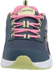 img 3 attached to Saucony Shield Running Unisex Big_Kid Girls' Shoes