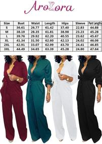 img 1 attached to Aro Lora Womens Jumpsuit X Large - Trendy Women's Clothing for Jumpsuits, Rompers & Overalls