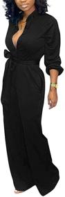 img 3 attached to Aro Lora Womens Jumpsuit X Large - Trendy Women's Clothing for Jumpsuits, Rompers & Overalls