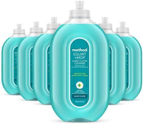 img 4 attached to 🌿 Method Squirt + Mop Hard Floor Cleaner in Spearmint Sage - 6 Pack (25 oz) - Packaging May Vary