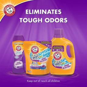 img 1 attached to 💦 Arm &amp; Hammer Plus OxiClean Odor Blasters Fresh Burst Liquid Laundry Detergent, 122.5 Fl oz - Offers 70 Loads Capacity