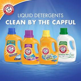 img 2 attached to 💦 Arm &amp; Hammer Plus OxiClean Odor Blasters Fresh Burst Liquid Laundry Detergent, 122.5 Fl oz - Offers 70 Loads Capacity