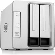 🚀 high performance terramaster f2-210 2-bay nas quad core with ddr4 ram: personal private cloud media server (diskless) logo